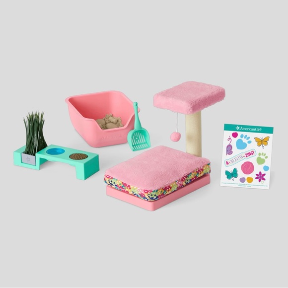 American Girl Toys American Girl Cat Care Essentials Complete Set 8